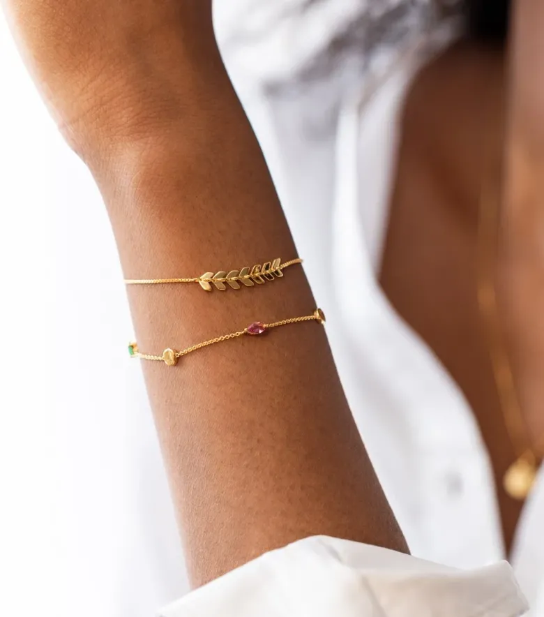Syster P Layers Simone Armband Guld