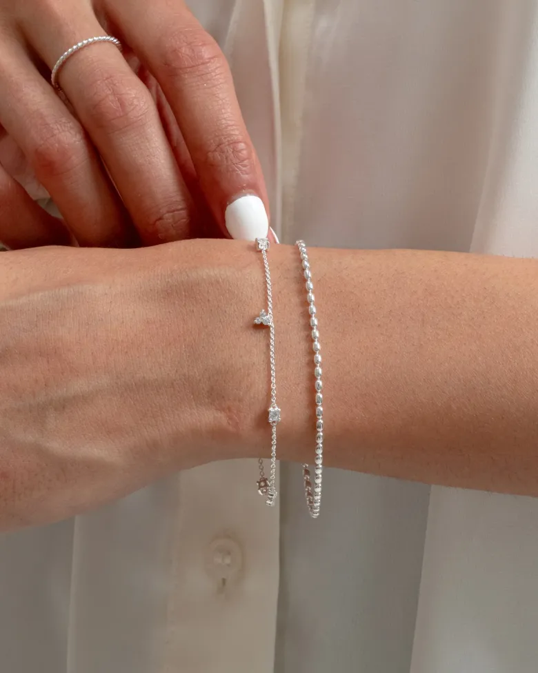 Syster P Lunetta Armband Silver
