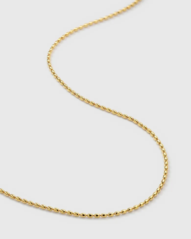 Syster P Lunetta Halsband Guld