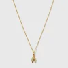 Syster P Melinda Double Petal Halsband Guld