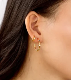 Syster P Mini Princess Örhängen Guld