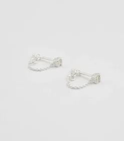 Syster P Minimalistica Solo Nova Örhängen Silver