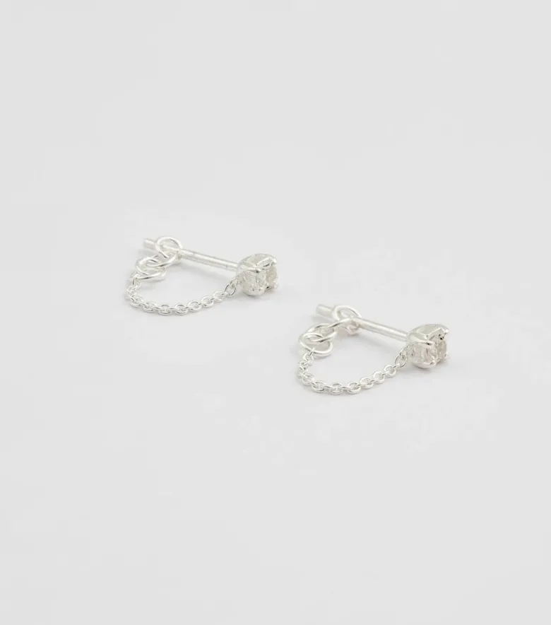 Syster P Minimalistica Solo Nova Örhängen Silver