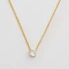 Syster P Minimalistica Solo Nova Halsband Guld