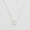 Syster P Minimalistica Solo Nova Halsband Silver