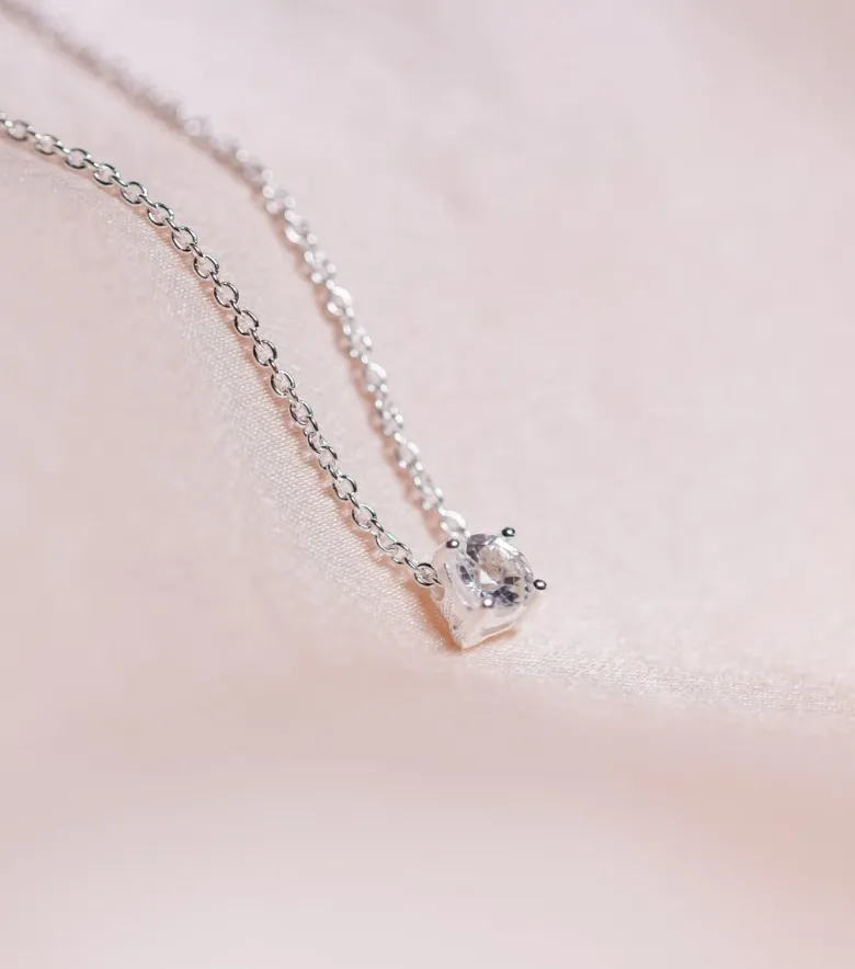 Syster P Minimalistica Solo Nova Halsband Silver