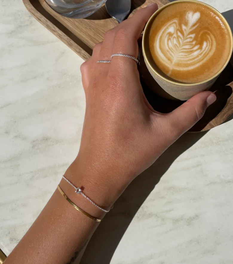 Syster P Minimalistica Solo Nova Armband Silver