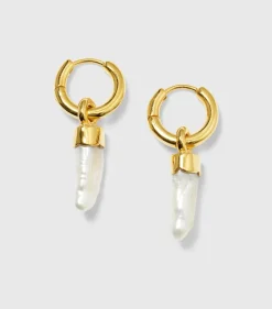 Syster P Mrs H Pearl Örhängen Guld (Mega kampanj)