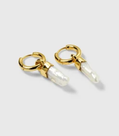 Syster P Mrs H Pearl Örhängen Guld (Mega kampanj)