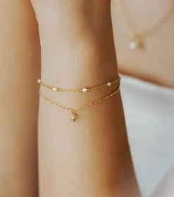Syster P North Star Armband Guld