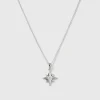 Syster P North Star Big Halsband Silver