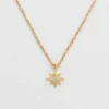 Syster P North Star Kort Halsband Guld