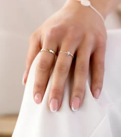 Syster P North Star Small Ring Silver