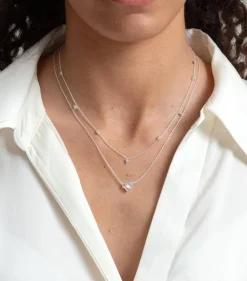 Syster P Pam Halsband Silver
