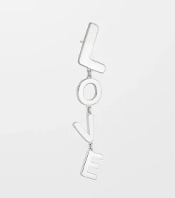 Syster P Örhänge True Love BIG L Single Silver (Mega kampanj)