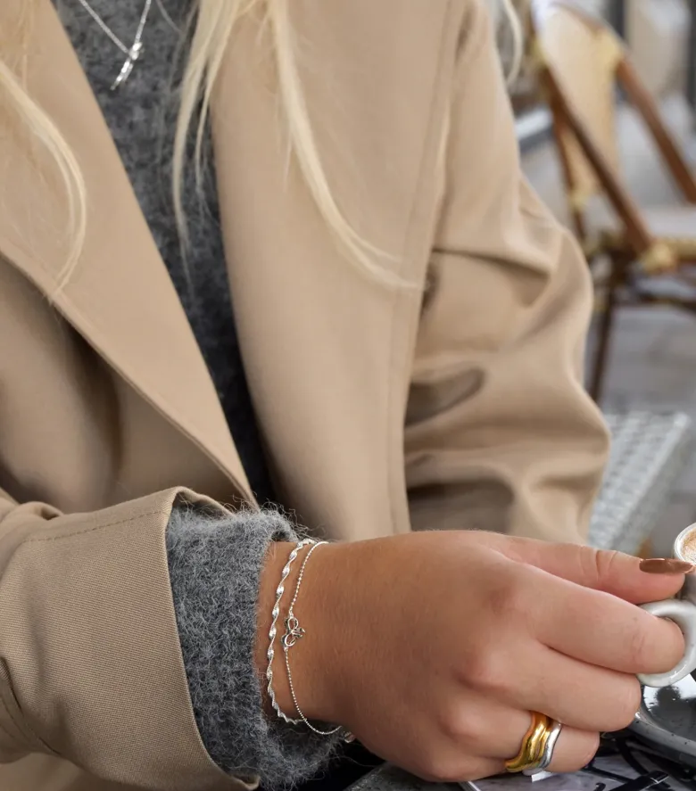 Syster P Rosie Mini Armband Silver