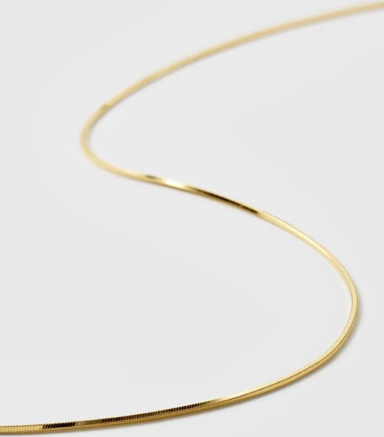 Syster P Sheer Mirror Halsband Guld