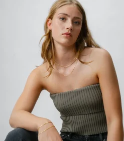 Syster P Sheer Mirror Halsband Guld