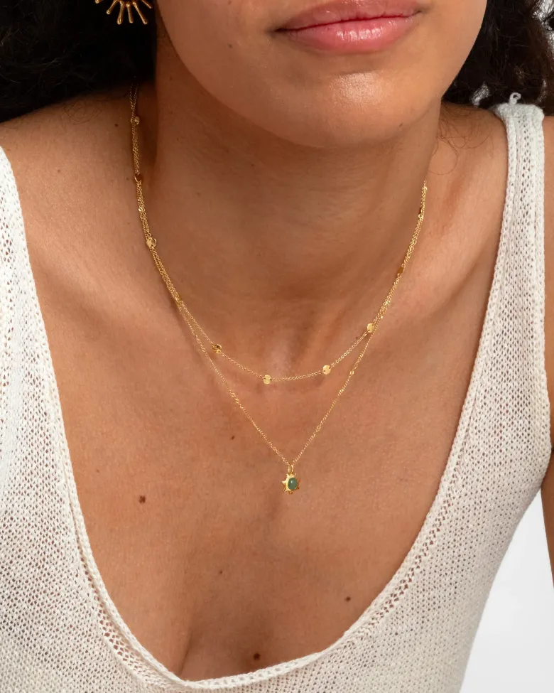 Syster P Solea Halsband Guld