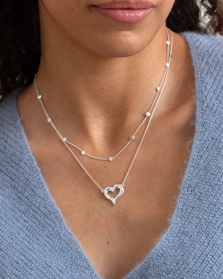 Syster P Solea Halsband Silver