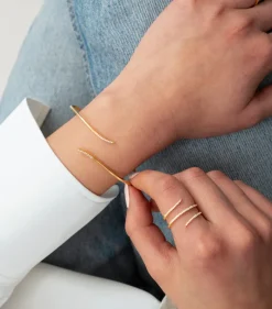 Syster P Sparkle Wrap Armband Guld