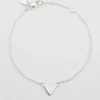 Syster P Strict Plain V Armband Silver (Mega kampanj)