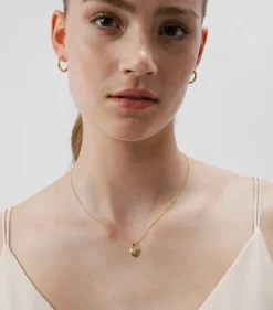 Syster P Sunburst Heart Halsband Guld