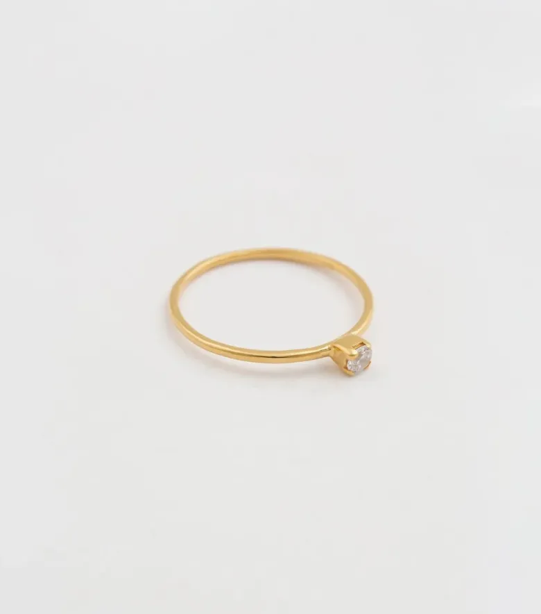 Syster P Tiny Princess Ring Guld