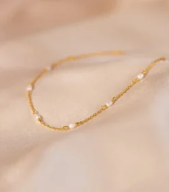 Syster P Treasure Multi Pearl Armband Guld