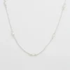 Syster P Treasure Multi Pearl Halsband Silver