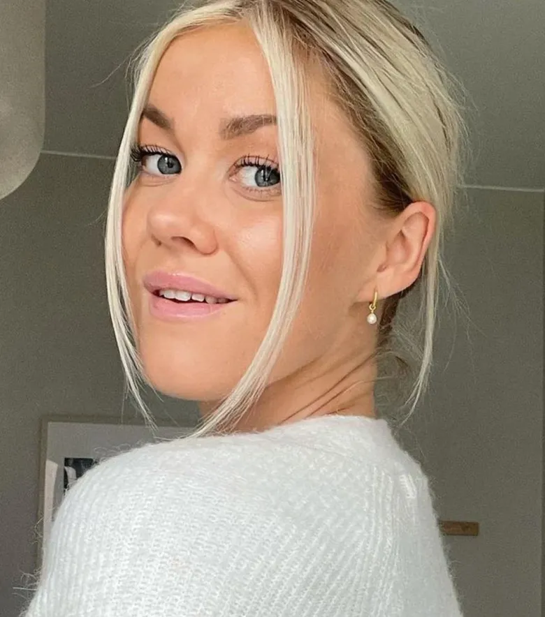 Syster P Treasure Pearl Hoop Guld