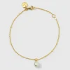 Syster P Treasure Single Pearl Armband Guld