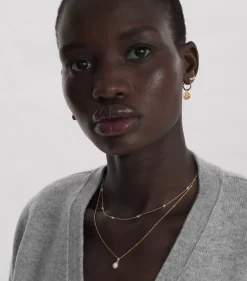 Syster P Treasure Single Pearl Halsband Guld