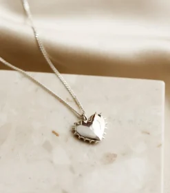 Syster P True Love Hjärta Halsband Silver