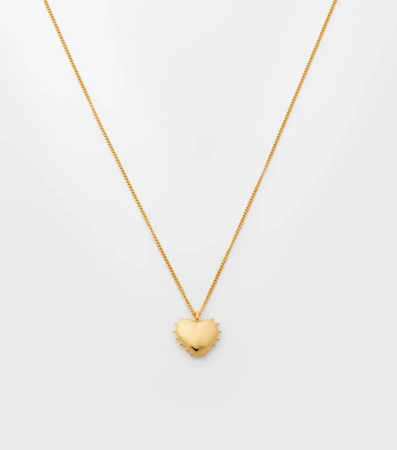 Syster P True Love Hjärta Halsband Guld