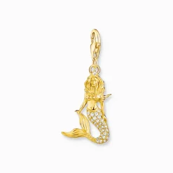 Thomas Sabo Charm-hängsmycke sjöjungfru guld