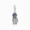 Thomas Sabo Charm-hängsmycke bläckfisk med blå stenar