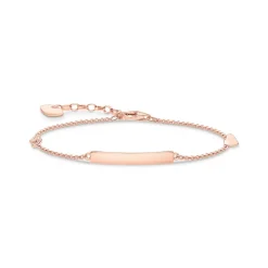 Thomas Sabo Armband classic med hjärta & infinity roséguld – A1976-416-40