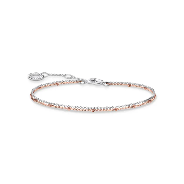 Thomas Sabo Armband dubbelt roséguld – A1997-415-40