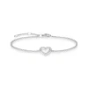 Thomas Sabo Armband hjärta vita stenar – A1553-051-14