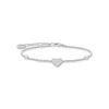 Thomas Sabo Armband hjärta med stenar silver – A1992-051-14
