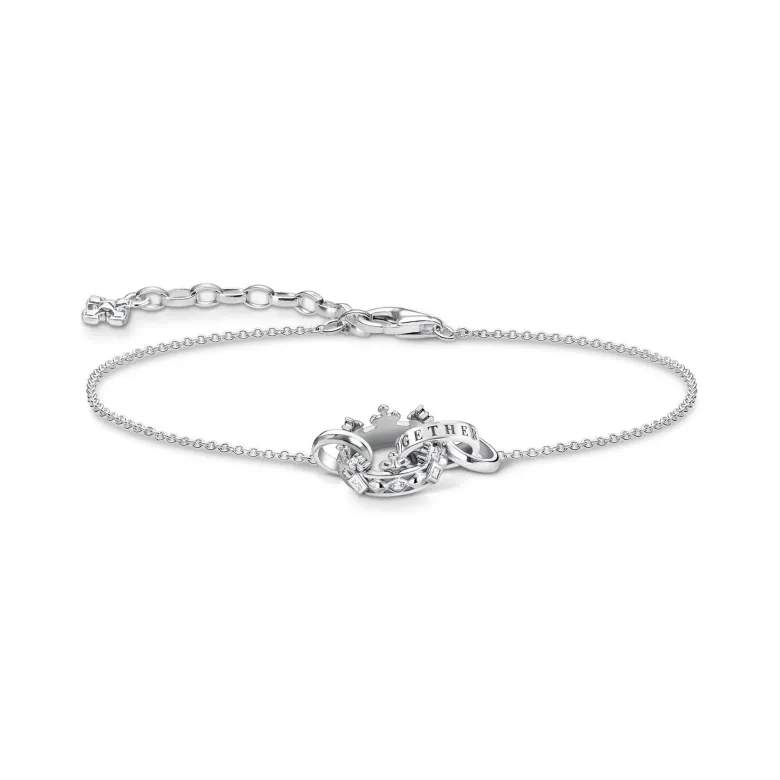 Thomas Sabo Armband krona silver – A1982-643-14