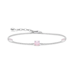 Thomas Sabo Armband opalfärgad sten rosa skimrande – A1936-699-7
