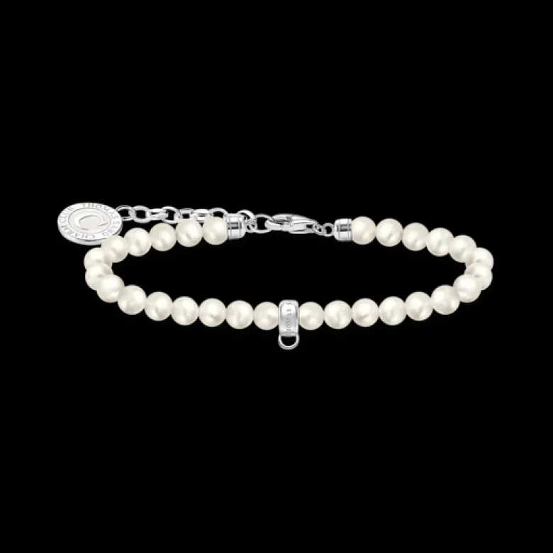 Thomas Sabo Armband Pärla Silver A2141-158-14