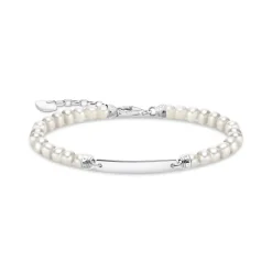 Thomas Sabo Armband pärlor silver – A2042-082-14