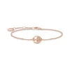 Thomas Sabo Armband Tree of Love med vita stenar roséguld – A2041-416-14
