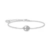 Thomas Sabo Armband Tree of Love med vita stenar silver – A2041-051-14