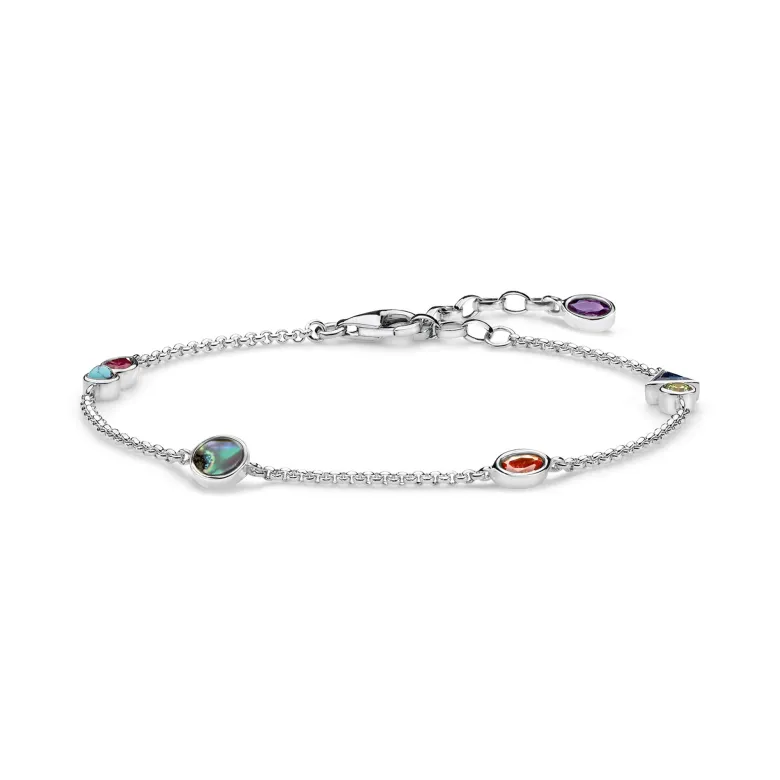 Thomas Sabo Armband tro, hopp och kärlek – A2050-881-7