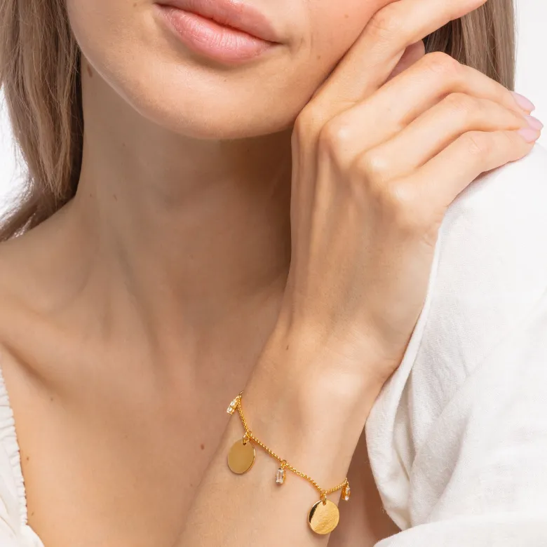 Thomas Sabo Armband tro, hopp och kärlek – A2050-881-7