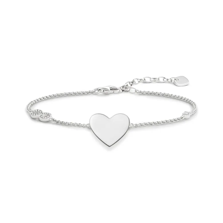 Thomas Sabo Armband tro, hopp och kärlek – A2050-881-7